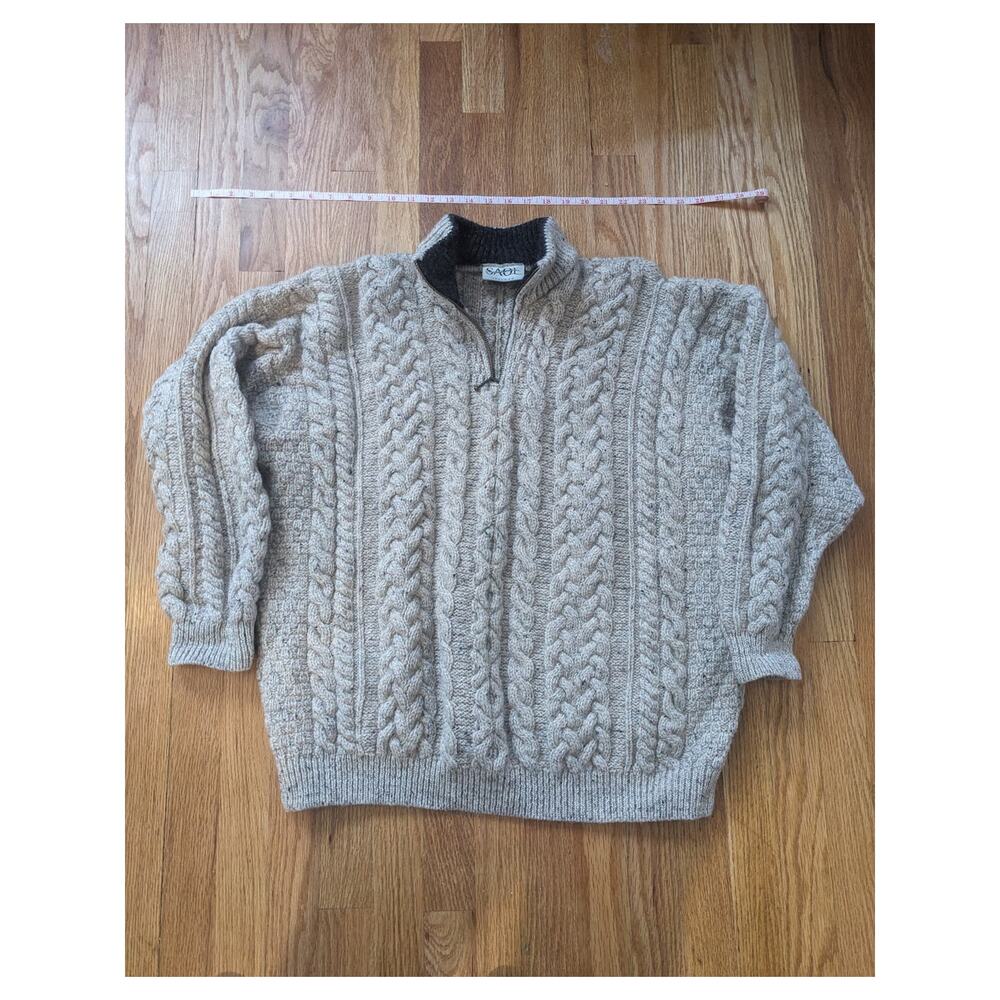Saol Ireland Wool 1/4 Zip Sweater